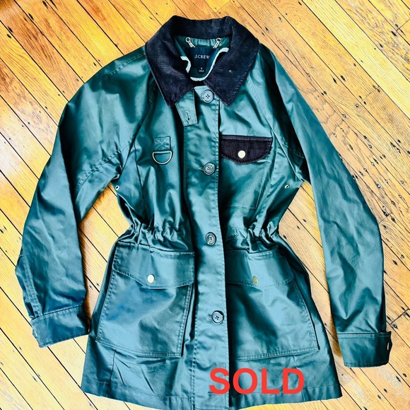 J. Crew Olive Green Field Jacket - Picture 7 of 7